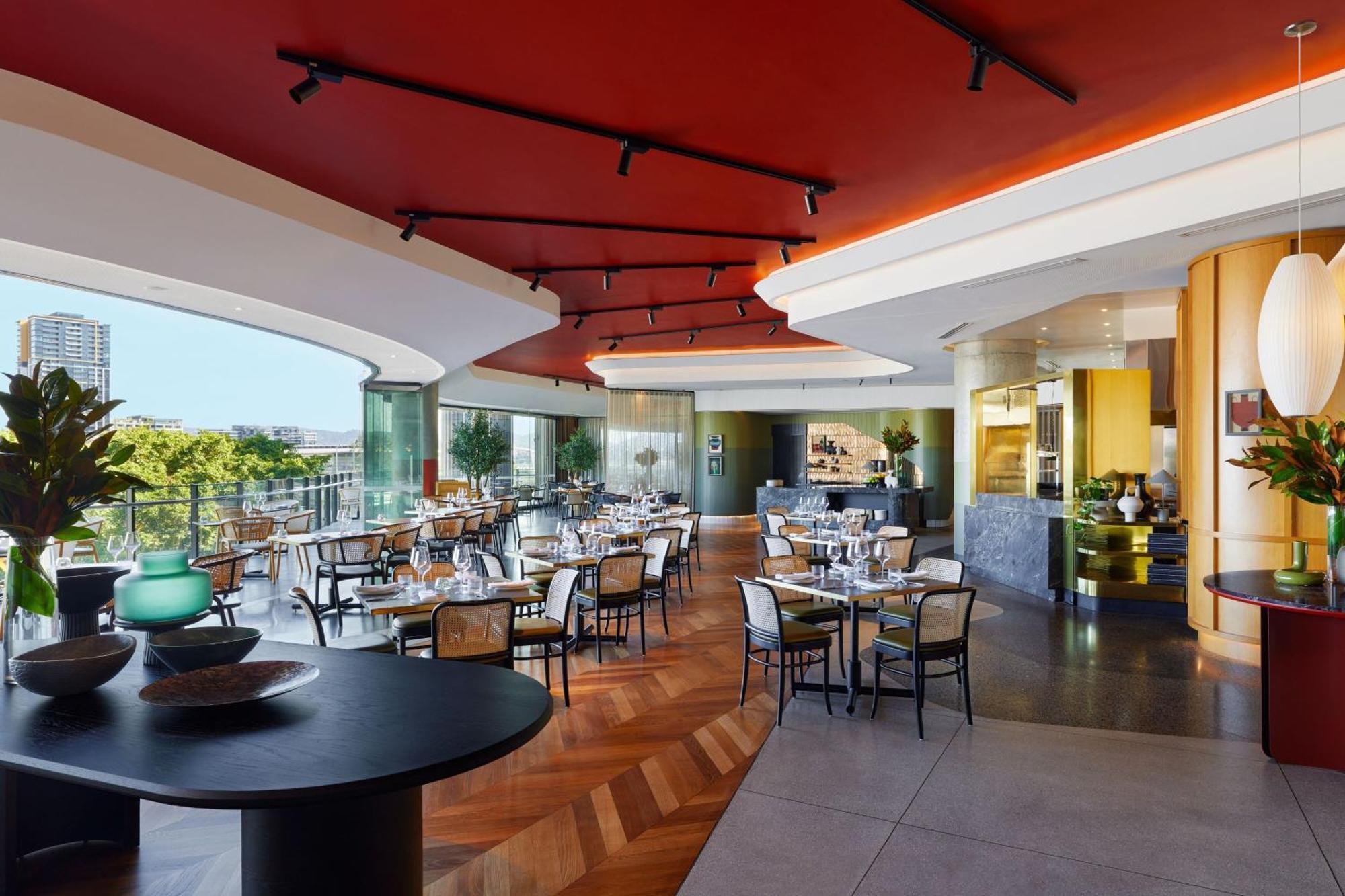 W Brisbane Hotel Bagian luar foto The restaurant